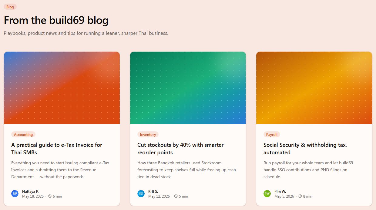 Blog preview