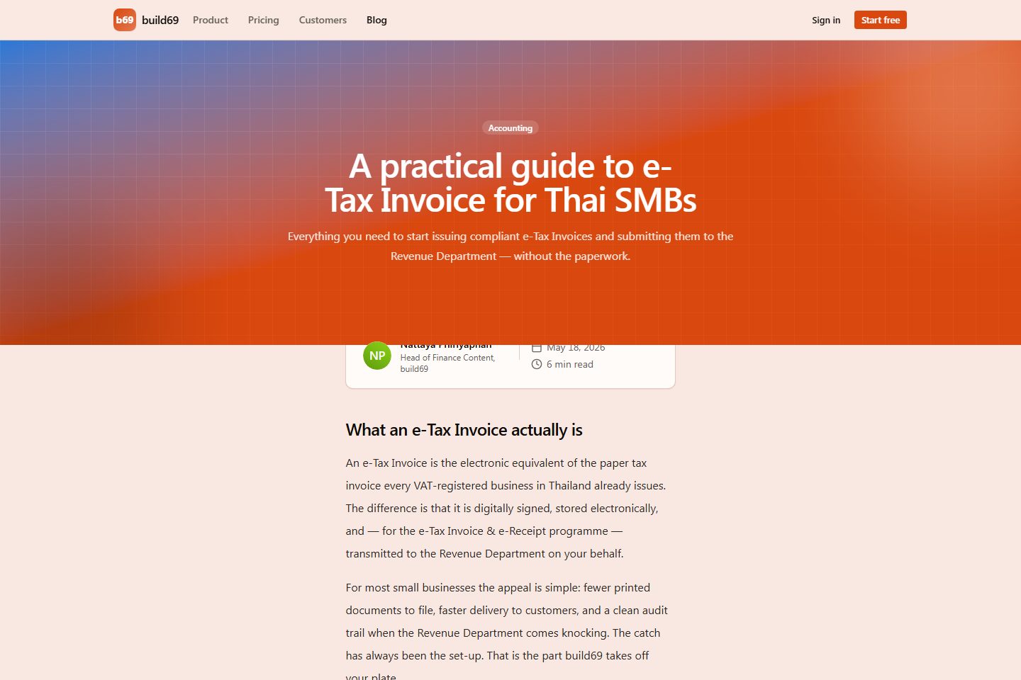 BlogPost preview