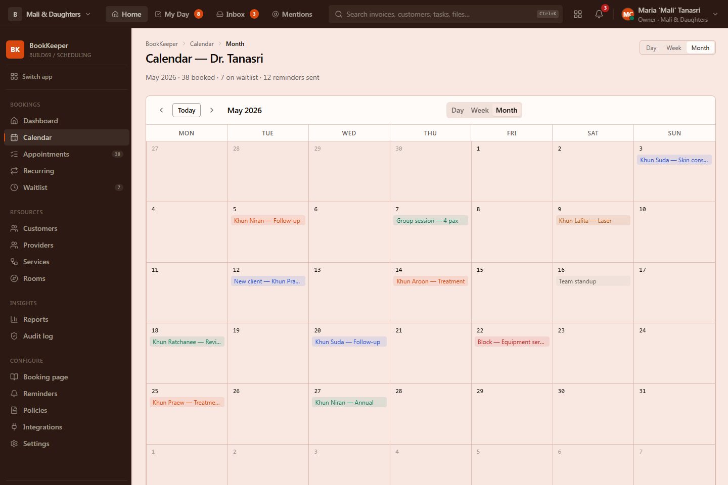 CalendarPage preview