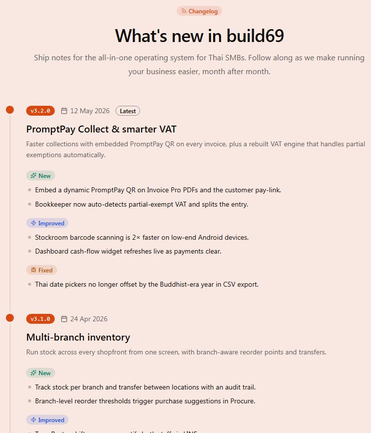 Changelog preview