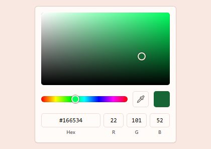 ColorPicker preview