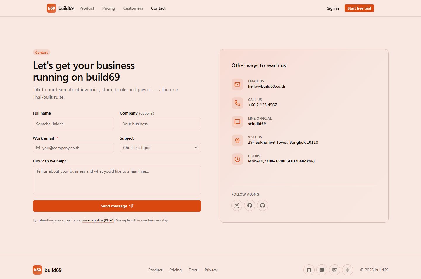 ContactPage preview