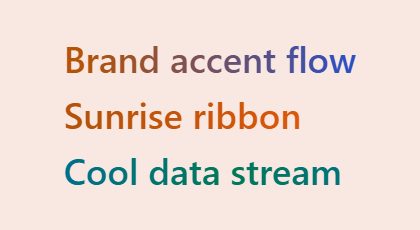 GradientText preview