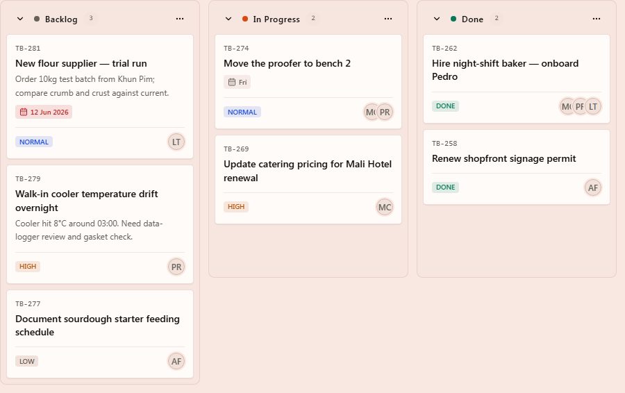 Kanban preview