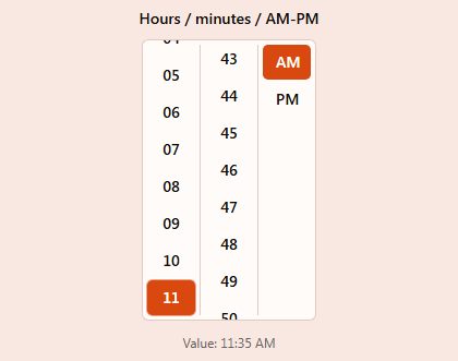 MultiSectionDigitalClock preview