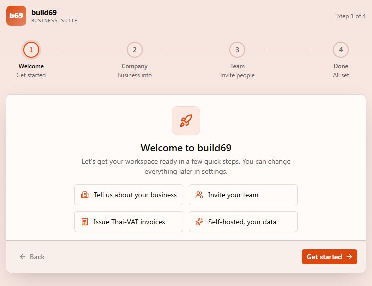 Onboarding preview