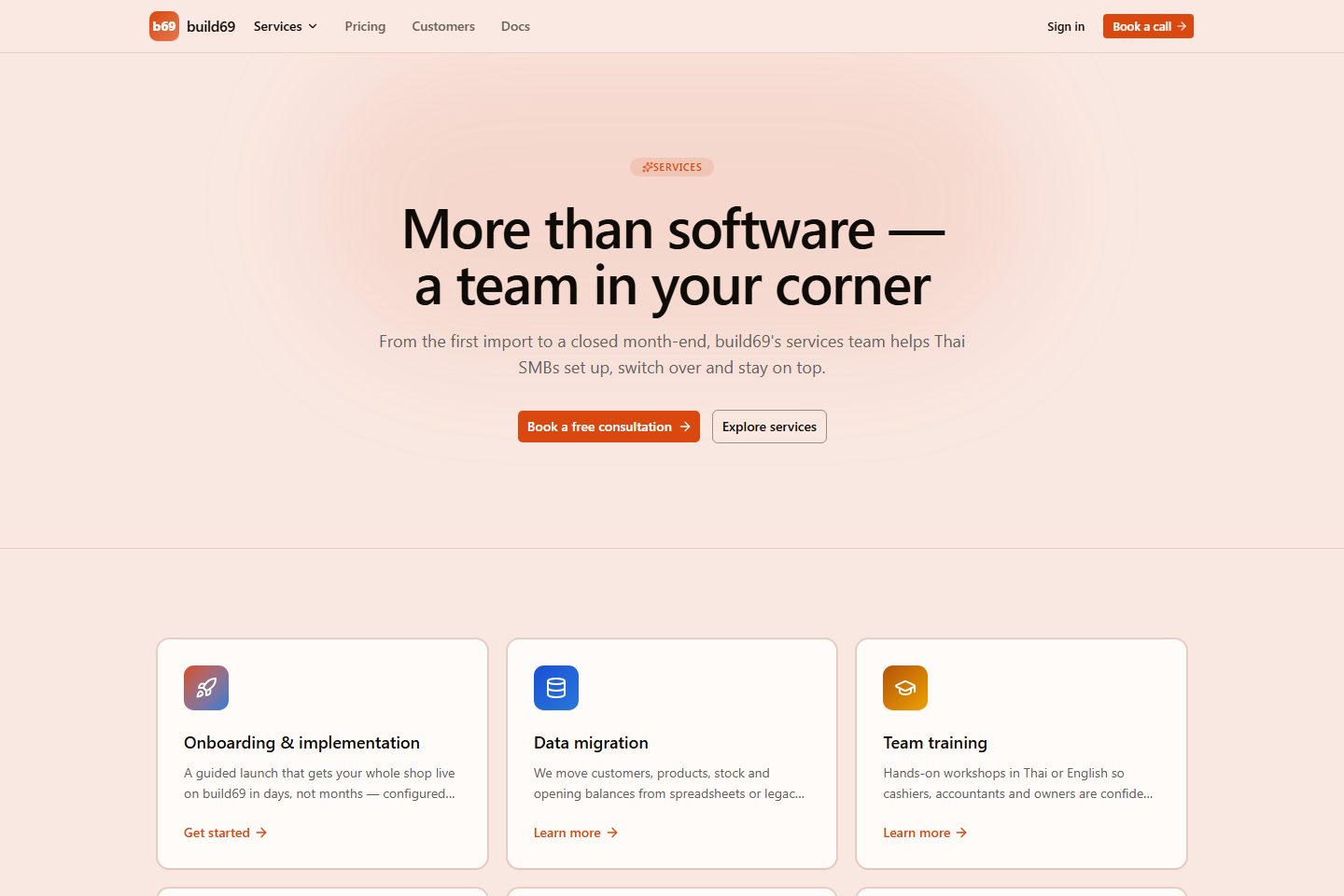 Services preview
